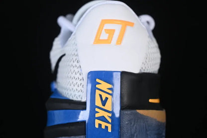 Nike Air Zoom GT Cut White Photo Blue basketball shoes with Zoom Air cushioning