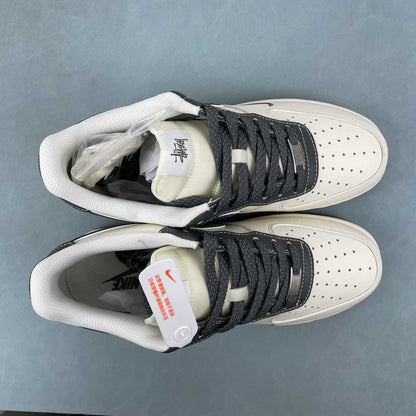 NIKE AIR FORCE 1 x STUSSY CUSTOM WHITE Replico