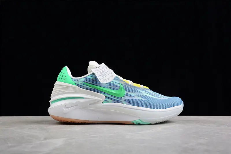 Nike Zoom GT Cut 2 blue green gum basketball shoes