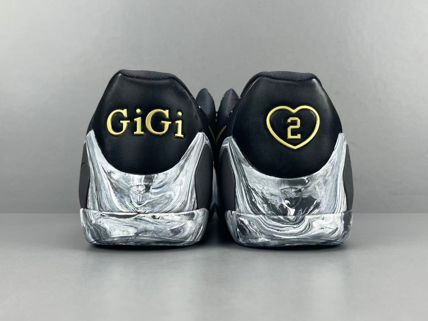 Nike Kobe 9 EM Low Protro Mambacita basketball shoes black gold mens sneakers