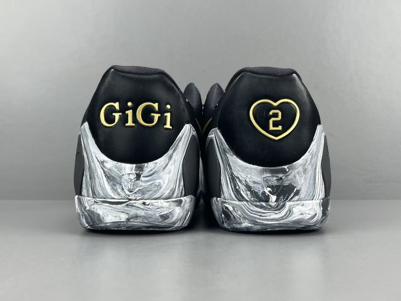 Nike Kobe 9 EM Low Protro Mambacita basketball shoes black gold mens sneakers