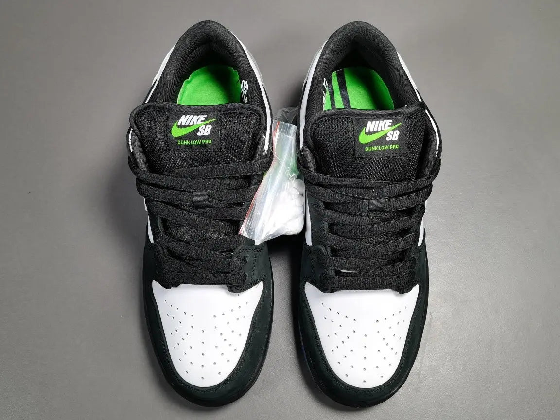 Nike SB Dunk x Staple Panda Pigeon limited edition black white sneakers
