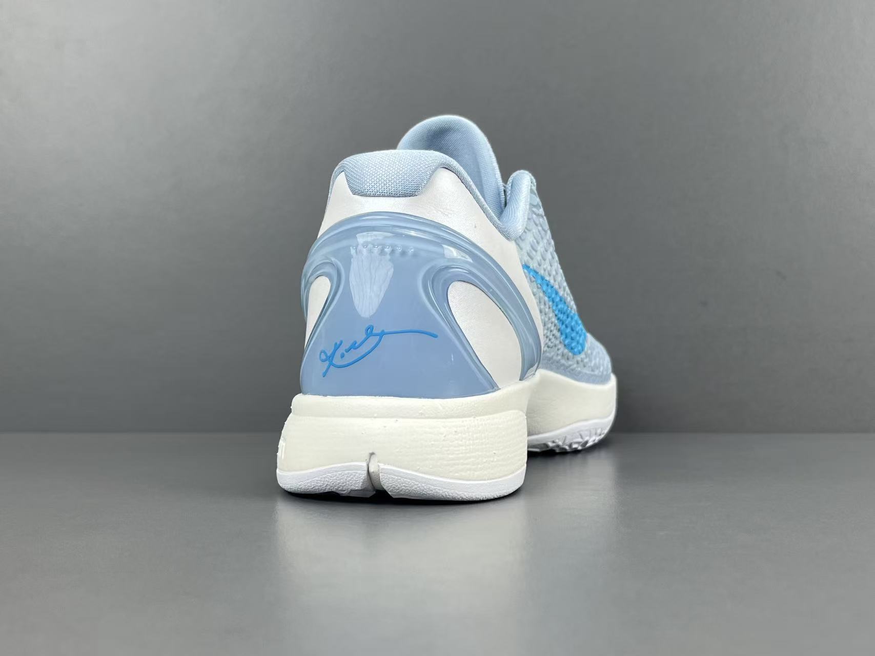 Nike Kobe 6 Protro Caitlin Clark Light Armory Blue basketball shoes sleek performance design
