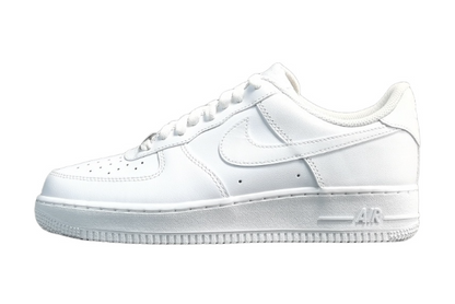 nike air force 1 white leather low top sneakers men women unisex