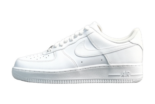 nike air force 1 white leather low top sneakers men women unisex