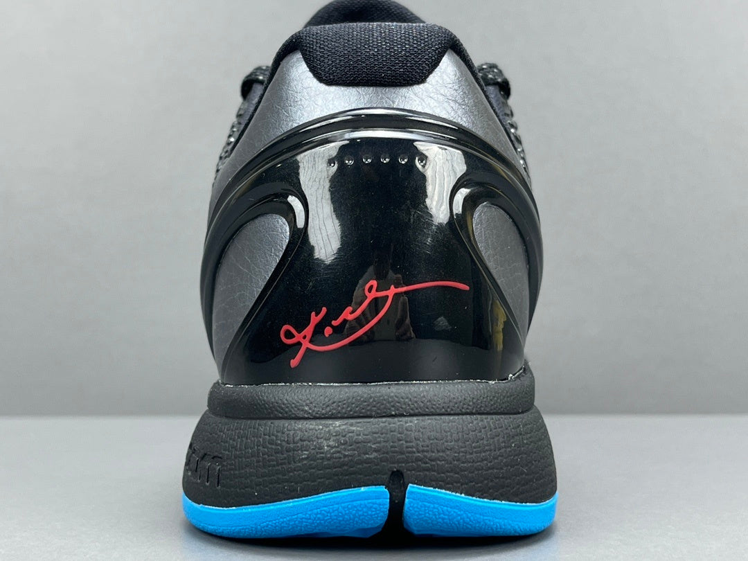 Nike Kobe 6 Protro Dark Knight basketball shoes sleek black inspired design
