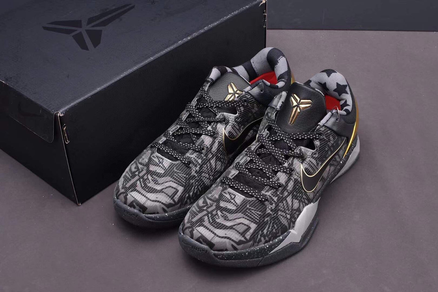 Nike Kobe 7 Prelude basketball shoes multicolor design with sleek performance silhouette
