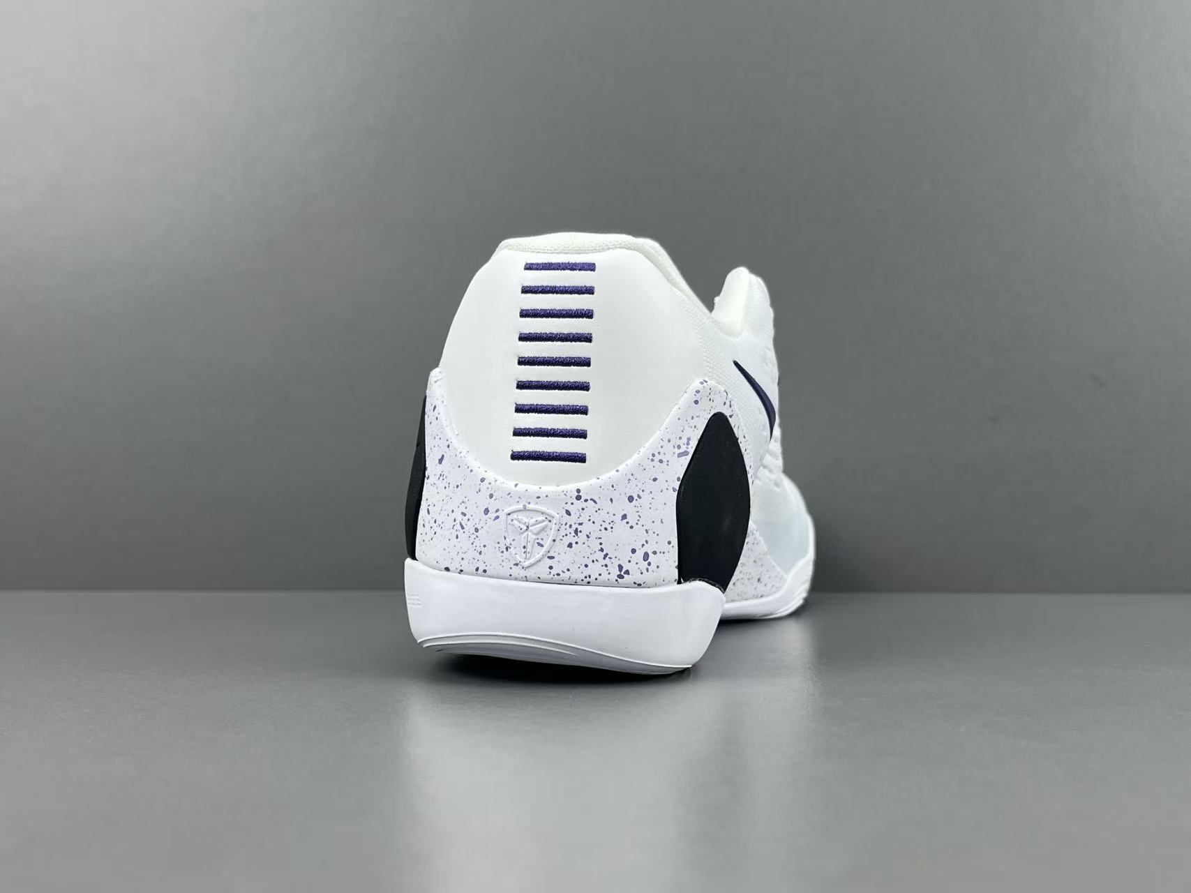 Nike Kobe 9 Elite Low EM White Court Purple basketball shoes mens sneakers