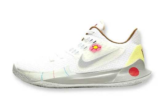 Nike Kyrie 2 x SpongeBob Sandy Cheeks basketball shoes – orange and white low-top sneakers with character-inspired design and Zoom Air cushioning